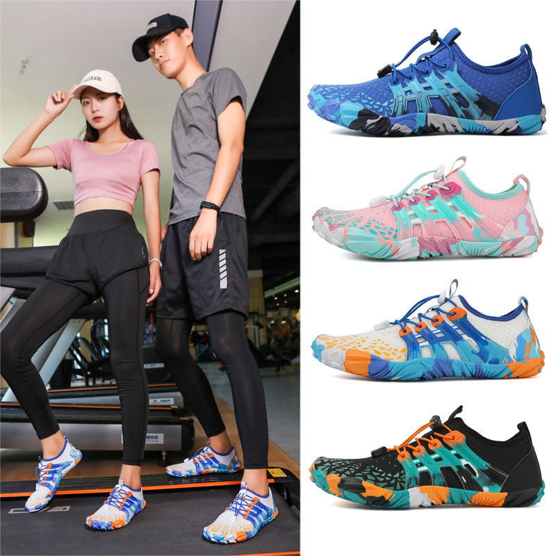 Lightweight Barefoot Trail Running Shoes｜Non-Slip Outdoor Walking & Training Sneakers  輕量赤足感越野跑鞋｜防滑戶外步行及訓練運動鞋