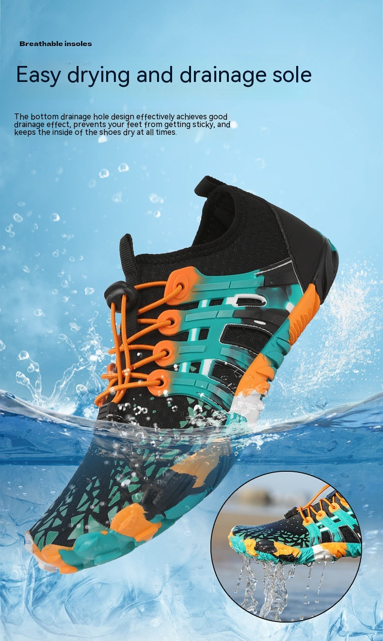 Lightweight Barefoot Trail Running Shoes｜Non-Slip Outdoor Walking & Training Sneakers  輕量赤足感越野跑鞋｜防滑戶外步行及訓練運動鞋