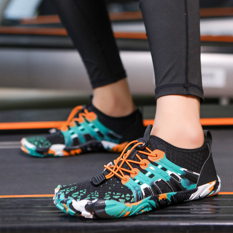 Lightweight Barefoot Trail Running Shoes｜Non-Slip Outdoor Walking & Training Sneakers  輕量赤足感越野跑鞋｜防滑戶外步行及訓練運動鞋